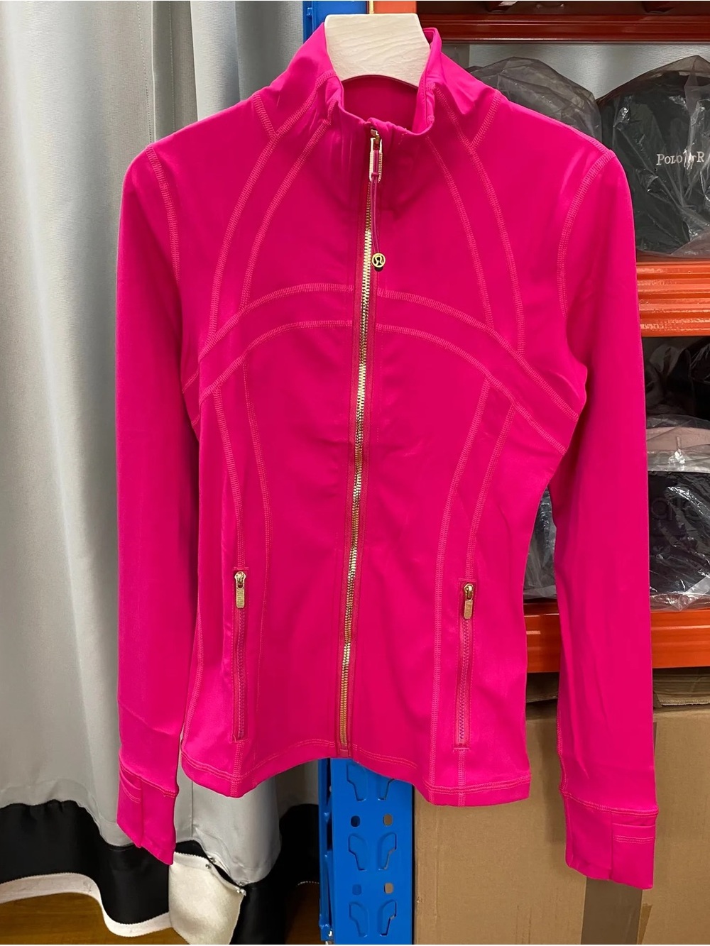lululemon athletica Hot Pink Full-Zip Performance Jacket